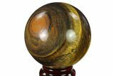 Polished Tiger's Eye Sphere #143265-1